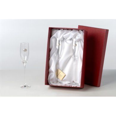 Набор бокалов для шампанского Юбилей Anorinver (Испания), стекло, - 1