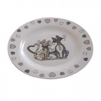 Фарфоровая тарелка Efya Deco (Франция), фарфор, 1 предмет -