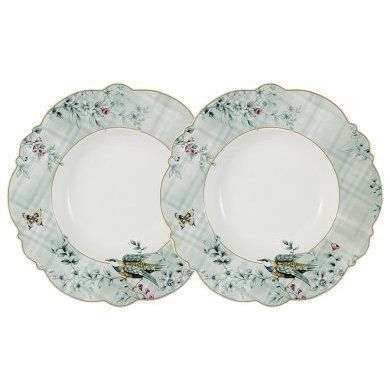 2 суповые тарелки Anna Lafarg (Китай), фарфор, 2 предмета - 1