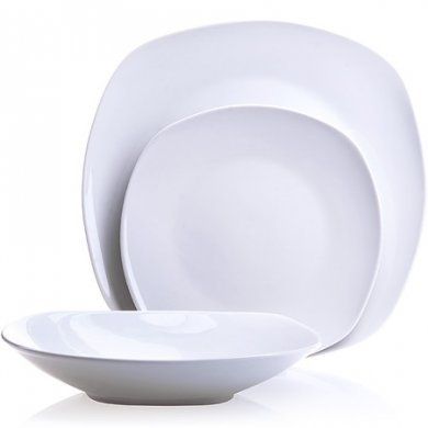 Наборы тарелок (сервиз) Mayer & Boch (Германия), 12 предметов, керамика - 1