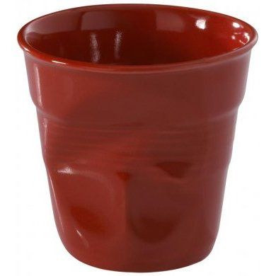 Красный стакан из фарфора Revol (Франция), фарфор, 1 предмет -