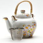 Заварочный чайник с ромашками Mayer & Boch (Германия), фарфор - 1