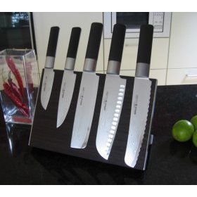 Магнитная подставка для ножей с облицовкой Felix (Германия), дуб - 1