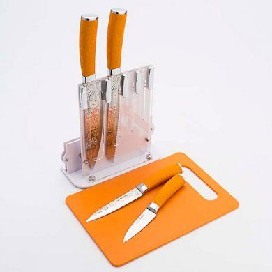 Набор ножей на подставке Mayer & Boch (Германия), 6 предметов, нержавеющая сталь - 2