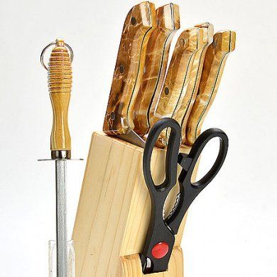 Набор ножей из нержавеющей стали Mayer & Boch (Германия), 8 предметов, нержавеющая сталь - 1