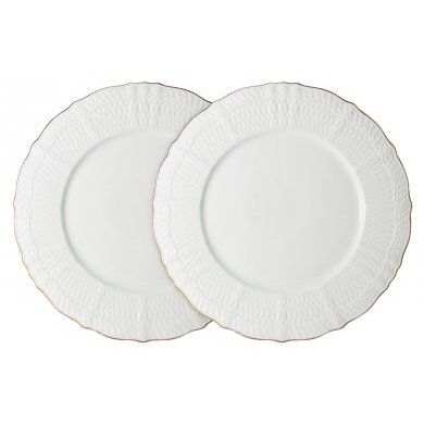 Набор из 2-х обеденных тарелок костяной фарфор Colombo (Китай), 2 предмета, костяной фарфор - 1