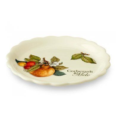 Тарелка закусочная керамика Nuova Cer (Италия), керамика, 1 предмет -