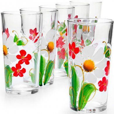 Набор стаканов стеклянных Mayer & Boch (Германия), стекло, 6 предметов - 1