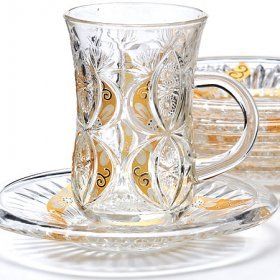 Набор для чая стекляный Mayer & Boch (Германия), стекло - 1