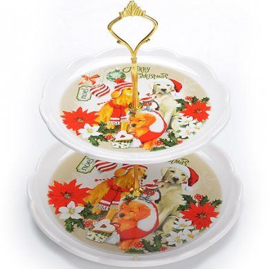 Конфетница 2 яруса Mayer & Boch (Германия), металл - 1