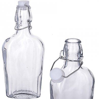 Стеклянная бутылка для масла Mayer & Boch (Германия), стекло - 1