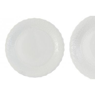 Набор из 6-ти обеденных тарелок костяной фарфор Narumi (Япония), костяной фарфор, 6 предметов - 1