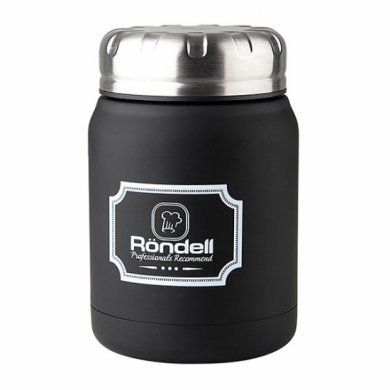 Термос для еды Rondell (Германия), нержавеющая сталь, менее 1 л -