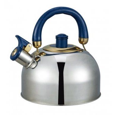 Чайник с насадкой-свистком Bayerhoff (Китай), 3 литра, нержавеющая сталь - 1