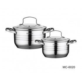 Набор посуды из нержавеющей стали Mercury (Китай), 4 предмета, нержавеющая сталь - 1