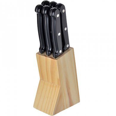 Набор ножей для стейков на подставке Mayer & Boch (Германия), 7 предметов, нержавеющая сталь - 1