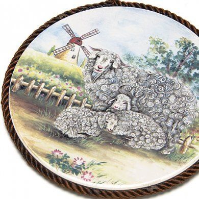 Керамическая подставка под горячее Mayer & Boch (Германия), керамика