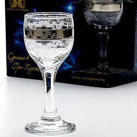 Набор рюмок для ликера или водки Mayer & Boch (Германия), стекло, 6 предметов - 1