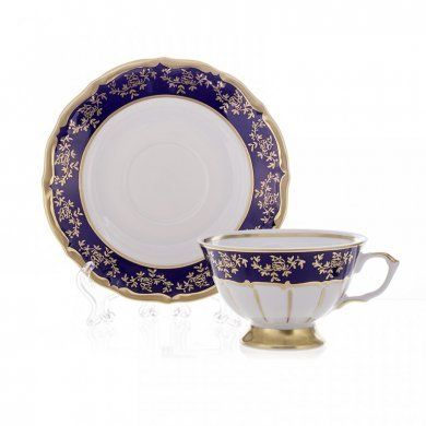 Чайный набор на 6 персон Bavarian Porcelain (Германия), 12 предметов - 1
