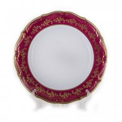 Набор из 6-ти тарелок фарфоровый Bavarian Porcelain (Германия), фарфор, 6 предметов - 1