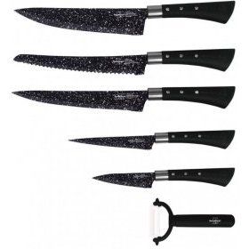 Набор ножей 6 предметов на подставке Swiss Gold (Китай), 6 предметов, нержавеющая сталь - 1