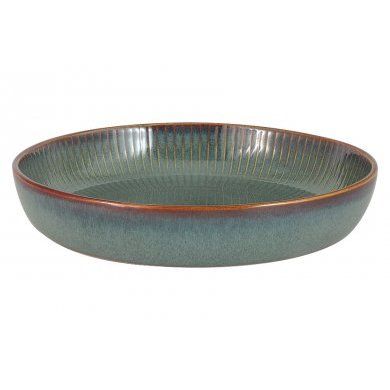 Салатник - тарелка для пасты морская волна Julia Vysotskaya (Китай), керамика - 1