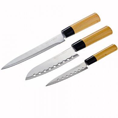 Набор ножей из нержавеющей стали Mayer & Boch (Германия), 3 предмета, нержавеющая сталь - 1