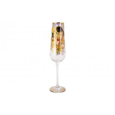 Бокал для шампанского Поцелуй Carmani (Польша), стекло, - 1