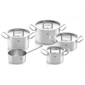 Набор посуды Fissler (Германия), 5 предметов, нержавеющая сталь - 1