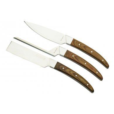 Набор ножей для сыра Legnoart (Италия), 3 предмета, нержавеющая сталь - 1