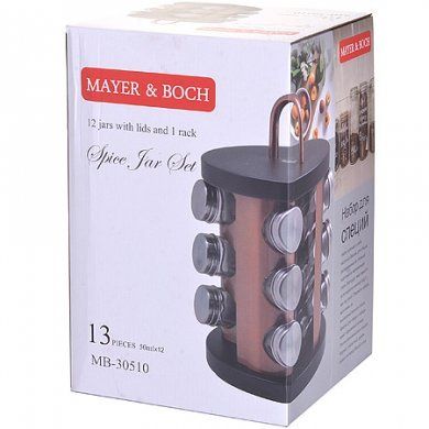 Набор для специй Mayer &amp; Boch (Германия), 13 предметов, нержавеющая сталь, - 3