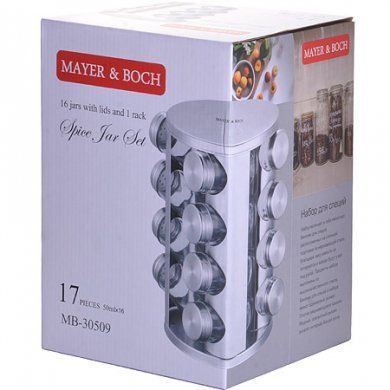 Набор для специй Mayer &amp; Boch (Германия), 17 предметов, нержавеющая сталь, - 4