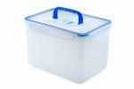 Пластиковый контейнер для продуктов с зажимом 4, 5 л Good & (), пластик, - 1