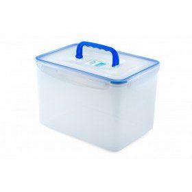 Пластиковый контейнер для продуктов с зажимом 4, 5 л Good & (), пластик, - 1