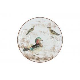 Тарелка суповая Охота Imari (Китай), керамика, 1 предмет -