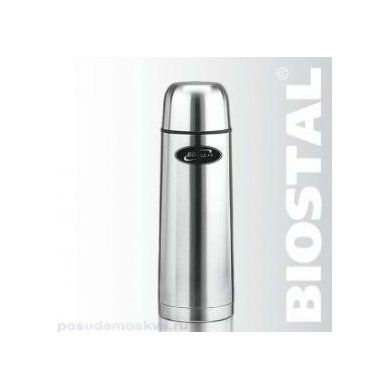 Термос из металла Biostal (Россия), нержавеющая сталь, - 1